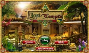 # 105 Hidden Objects Games Free New - Lost Temple screenshot 0