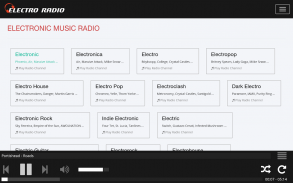 راديو الموسيقى الإلكترونية screenshot 3
