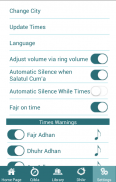 Azan अलार्म screenshot 3