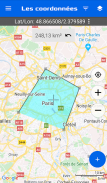 Carte des coordonnées GPS screenshot 3