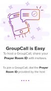 GroupCall - voice conferencing for prayer screenshot 3