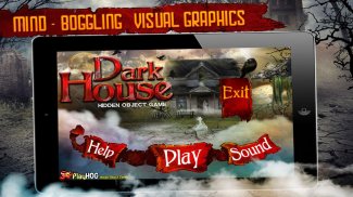 Free New Hidden Object Games Free New Dark House screenshot 2