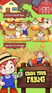 Idle Farm Inc. Jogo de Fazenda screenshot 0