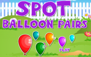 Matching Balloon Pairs screenshot 0