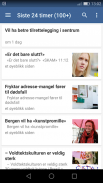 Norske nyheter screenshot 1