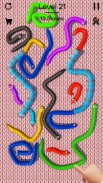 Tangled Snakes Puzzle Game screenshot 2