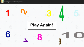 Learning Numbers Matching Game screenshot 5