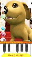 甜说话的小狗：有趣的狗 - Cute Games Now screenshot 1