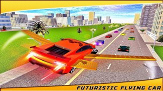 Flying Sports Muscle Car Sim screenshot 13