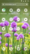 Flower-APUS Launcher theme screenshot 1