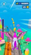 Rainbow Unicorn Game Lari Lari screenshot 4