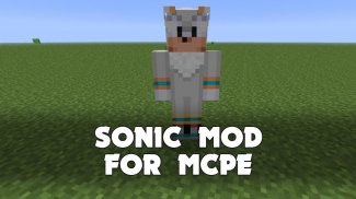 Sonik Mod for Minecraft PE & Hedgehog Map screenshot 1