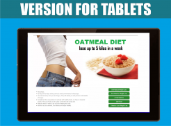 Oatmeal Diet screenshot 0