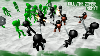 Stickman Simulator: Zombies รบ screenshot 5