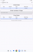 Days Calculator screenshot 0