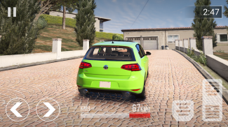 Racing Dart Golf GTI Drive screenshot 3