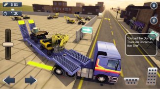 Construction Bulldozer Transport Simulator screenshot 4