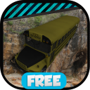 School Bus Hill Climb Game Icon