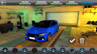 Racing Honda Car Simulator 2021 screenshot 0