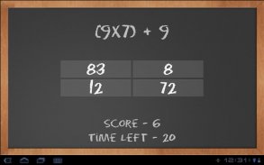 Math Attack screenshot 1