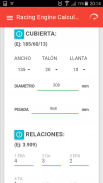 Racing Engine Calculator screenshot 9