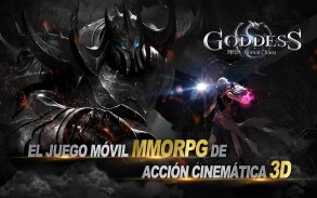 Goddess: Primal Chaos - MMORPG de acción 3D screenshot 0