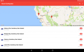 My Earthquake Alerts - Map screenshot 0