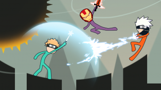 Stickman War: SuperHero Fight screenshot 0