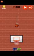 Basket Fall: Shoot from Air screenshot 0