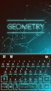 Tema Keyboard Geometry screenshot 0