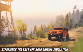 Offroad Jeep driving Simulator screenshot 3