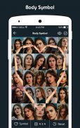 Body Symbol Camera - Selfie Symbol Collage Creator screenshot 3
