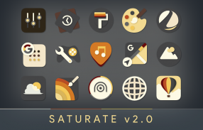 Saturate Icon Pack screenshot 0