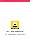 Video Downloader For Snack screenshot 0