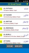 33 Small Surah for Prayer screenshot 0