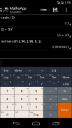 MathsApp научный калькулятор screenshot 0