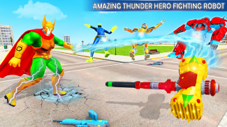 Hammer Hero Robot Rescue City screenshot 0