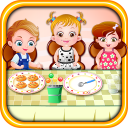 Baby Hazel Dining Manners Icon