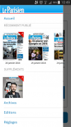 Journal Le Parisien screenshot 0