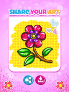 Rainbow Flower Coloring and Dr screenshot 15