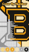 Ice Hockey Logo Pixel Art Book screenshot 5