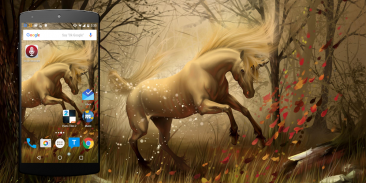 Unicorn Hidup Wallpaper screenshot 0