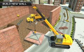 Security Wall Construction & Cargo Simulator 2018 screenshot 7