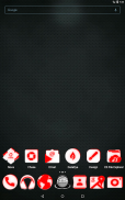 Inverted White and Red Icon Pack Free screenshot 10