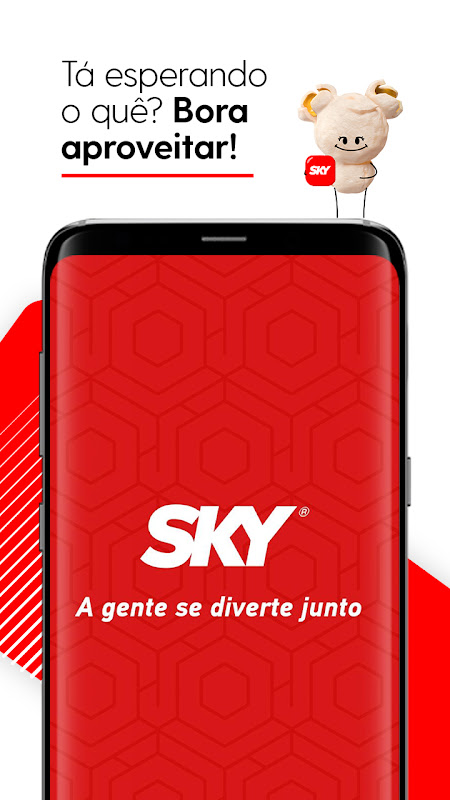 Teste de App - SKY Play para Android TV 