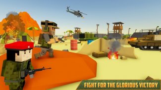 Blocky Army Base: Modern War Strike screenshot 3