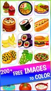 Food Pixel Art Coloring Book screenshot 2
