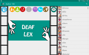 DeafLex: German Sign Language (DGS) screenshot 1