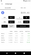 Cryptocoin Mining Calculator screenshot 5