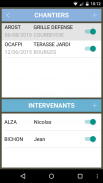 MetalContacts Suivi Chantier screenshot 2